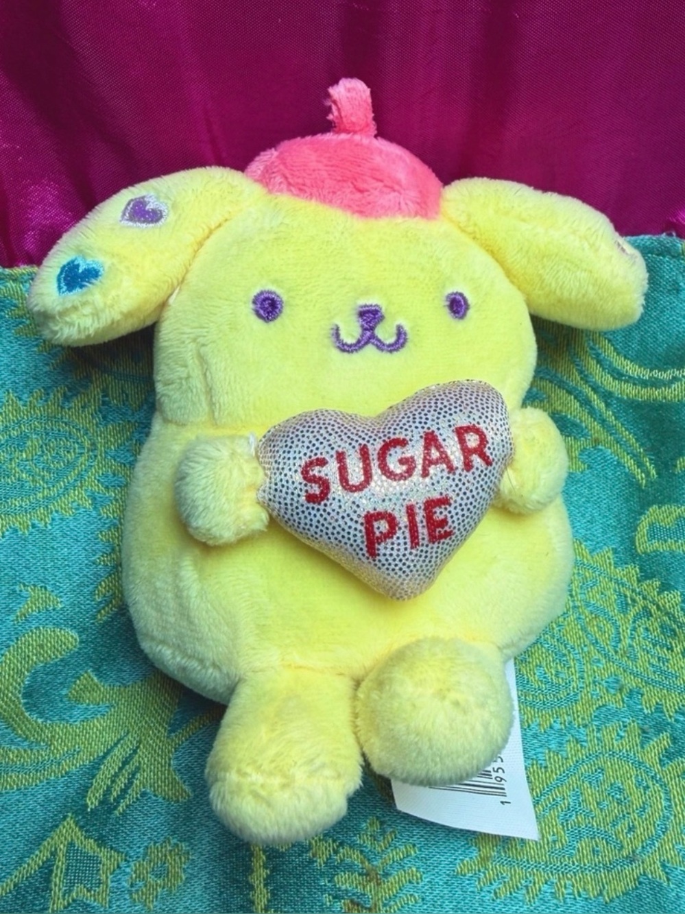 Pompompurin Sanrio x Sweathearts Valentines Sugar Pie Mini Plush